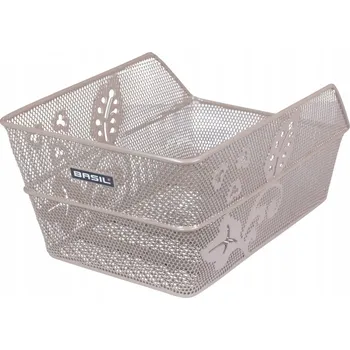 brašna na kolo Košík na kolo Basil Cento Flower na zadní nosič, 19 l