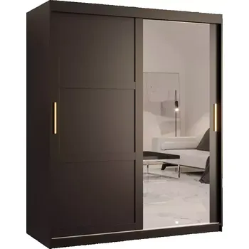 Předsíňová stěna Skříň Amiro 2 150 černý/černý