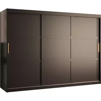 Předsíňová stěna Skříň Amiro 1 250 černý/černý