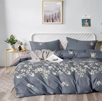 Povlečení Povlečení z bavlněného saténu ALBS-01345B 140x200 Lasher