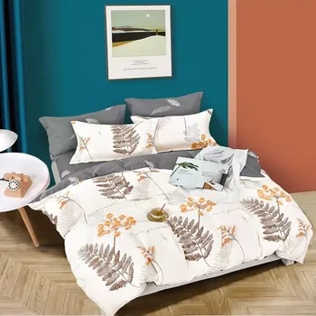 Povlečení Povlečení z bavlněného saténu ALBS-01336B 140x200 Lasher