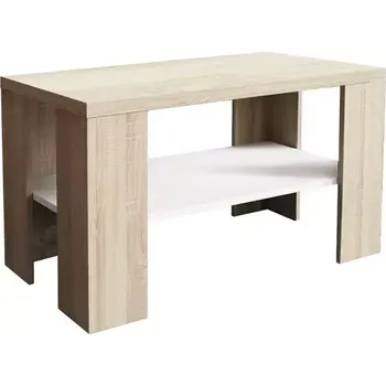 Konferenční stolek Konferenční stolek Olga Bílý/Dub Sonoma