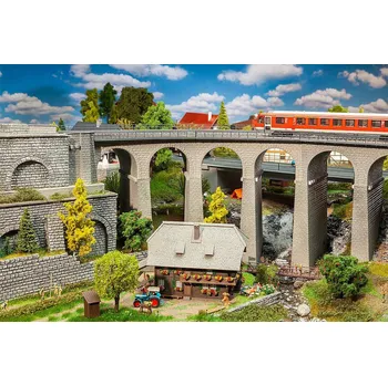 Modelová železnice Faller 120466 H0 sada viaduktu (d x š x v) 568 x 230 x 262 mm