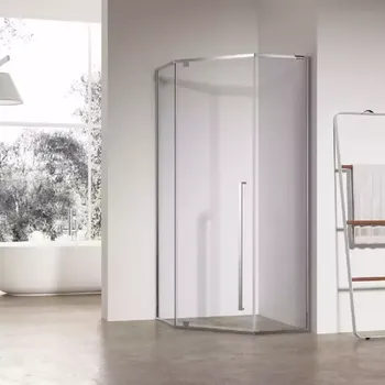 Sprchový kout pětiúhelník Light 80x80x195 chrom