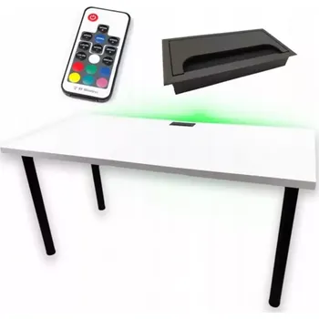 Kancelářská sestava Psací Stůl Top Bílý 136x66x2,8 Model 2