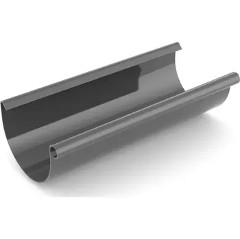 Střecha Okapový žlab 100 mm 1 m Bryza grafitová