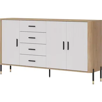 Ložnicová sestava Komoda Dante DT10 dub cremona/bílá