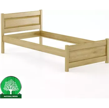 Ložnicová sestava Postel Buk Lk120–100x200 rustikal