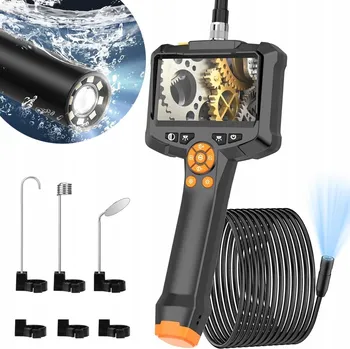 Inspekční kamera boroskop endoskop průmyslový 5m 8,5mm displej 4,3"