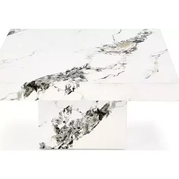 Obývací stěna Konferenční stolek Monolit bílá mramor 80