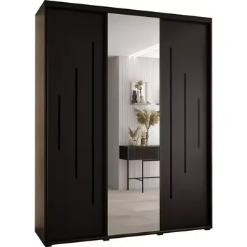 Předsíňová stěna Skříň 45 Canaris 13 190 černá/černá