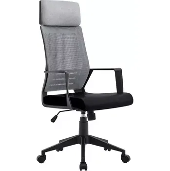 Kancelářská sestava Kancelářská židle Norman Mlm-611610 černá/šedá