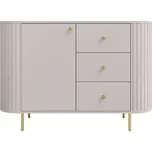 Komoda Ovalio 813 1F 3S pískově béžová