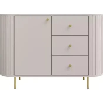 Komoda Komoda Ovalio 813 1F 3S pískově béžová