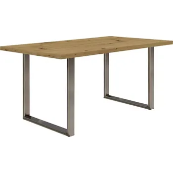 Jídelní set Stůl Tarazjus 160 cm TBLT442-D78-941 dub artisan/ocel