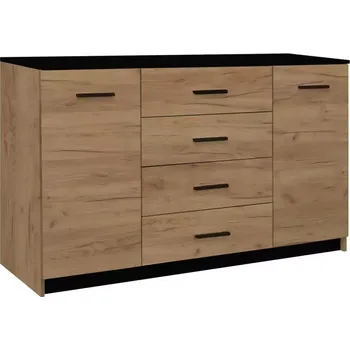 Kancelářská sestava Komoda CRAFT craft/černá