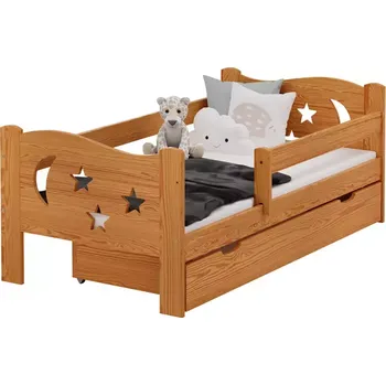 Ložnicová sestava Postel Mikołaj 80x180 olše