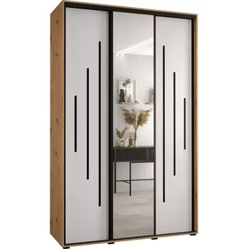 Předsíňová stěna Skříň 45 Canaris 13 170 artisan/bílá/černá