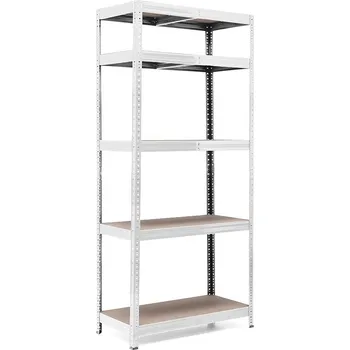 regál Policový regál Trestles RH 1800x800x400, nosnost 1750 kg, 5 polic Barva: pozink, Provedení police: dřevěná DTD 8 mm