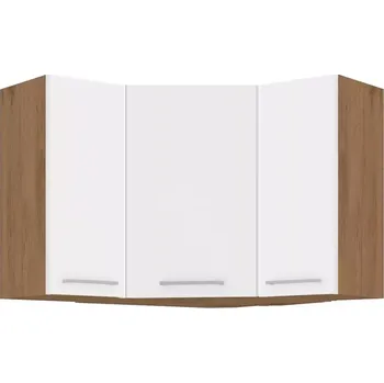 Kuchyňská skříňka VigoHG 90/90 GN-72 3F, bílá/ dub lancelot