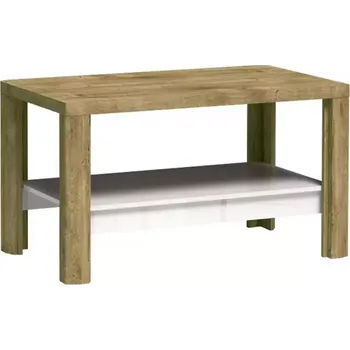 Konferenční stolek Konferenční Stolek Livinio L13 Ribbeck/bílý lesk