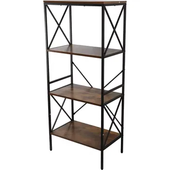 Kancelářská sestava Regál Loft 8630 E dark vintage wood