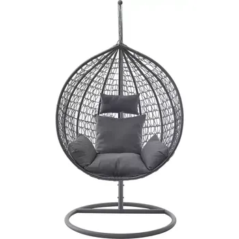 Zahradní nábytek Závěsné křeslo IZEDA šedé
