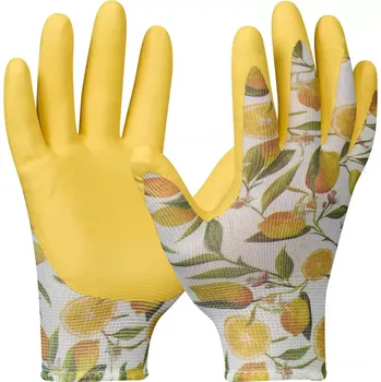 Pracovní rukavice Rukavice GARDELUXE LEMON 8/M
