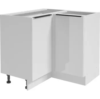 Kuchyňská rohová skříňka Basti B90 90x84x90 2D0S 8NN bílá