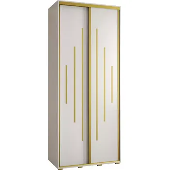Předsíňová stěna Skříň 45 Canaris 12 120 bílá/gold