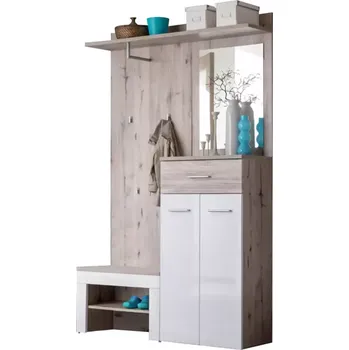 Předsíňová stěna Předsíňová Stěna Gustavo II Dub Wellington/Bílý