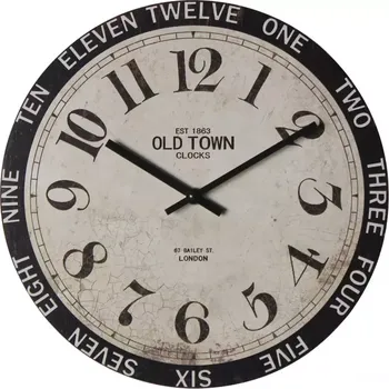 Hodiny Nástěnné hodiny Bailey 30x4cm