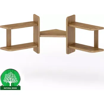 Předsíňová stěna Policka Borovice Pk131-77x40x77 Dub