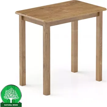 Jídelní stůl Stůl borovice ST104-80x75x50 dub