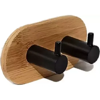 Věšák Věšáček dvojitý kulatý bambus Umbra Bisk