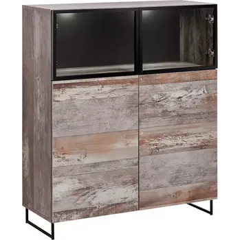 Vinotéka Vitrína Nízka Plank Canion Manor Wood Cw Pn Wsn