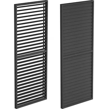 Zahradní stavba Hliníkový lamelový panel pro pergolu R Luxe 0.9x2.18 m