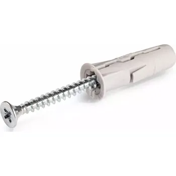 Hmoždinka Hmoždinka univerzální Uno 10 mm vrutem (15 ks)