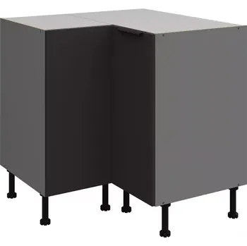 Kuchyňská skříňka Aria BL/ANT Anti Fingerprint 90x90 Dn 2f Bb