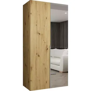 Předsíňová stěna Skříň Alicante II 100 artisan stříbrná