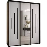 Skříň 45 Canaris 13 190 černá/bílá/černá