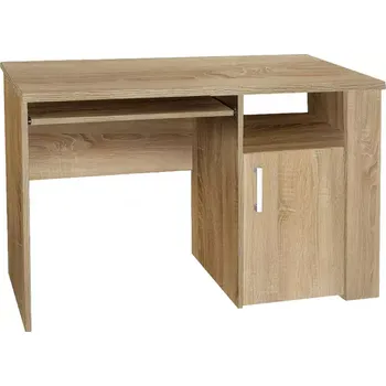 Kancelářská sestava Psací Stůl Merkury 115cm Dub Sonoma