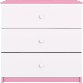 Dětský pokoj Dětská komoda Babydreams růžová