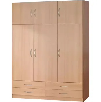 Šatní skříň Skříň Stella 135 cm Buk