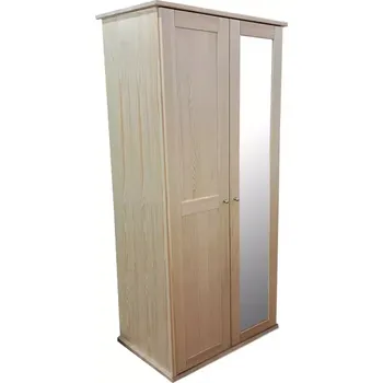 Obývací stěna Skříň II + Zrcadlo Mono borovice