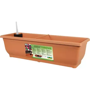 Truhlík Truhlík samozavlažovací Torenie 75 x 19 x 17 - terakota