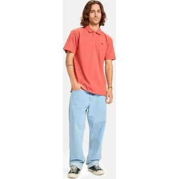 Pánská košile Quiksilver Polokošile Mw Pique Polo EQYKT04392 Bordó Regular Fit XXL