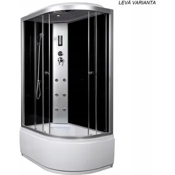 Sprchový box Kerra Jukon 122 x 82 x 220 cm levý