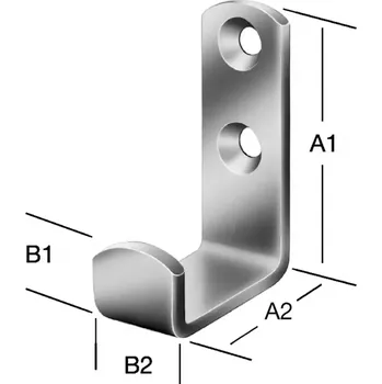 Tesařské kování Hák stěna 49x36x15x17 zn