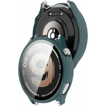 Pouzdro na mobilní telefon Pouzdro s vestavěným sklem Bizon pro OnePlus Watch Lite/Oppo Watch S 45 mm